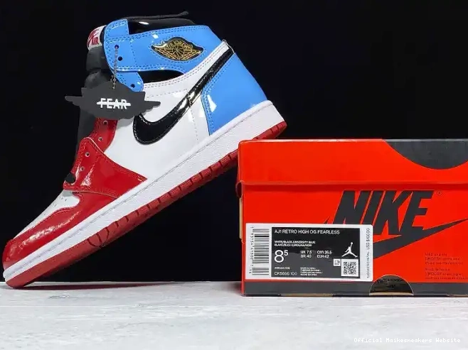 Official Maikesneakers High Retro Air 1 Fearless OG CK5666-100 Jordan 0505